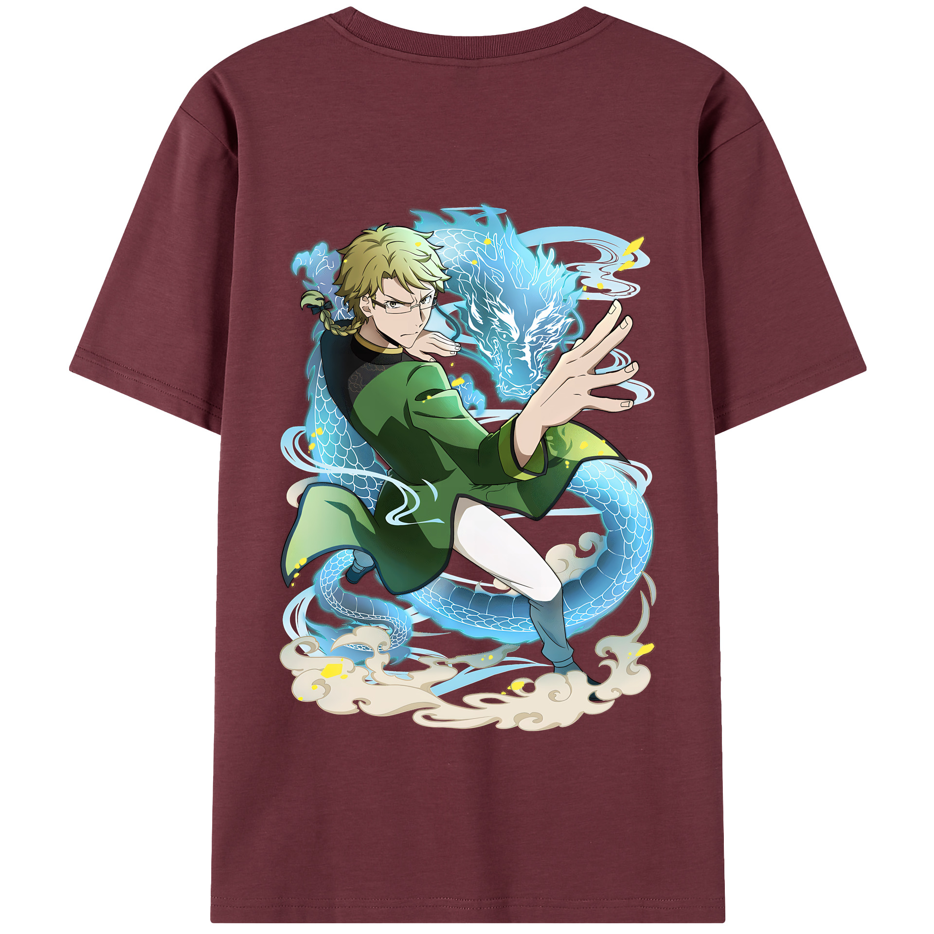 （画像用） 文豪ストレイドッグス Bungo Stray Dogs 綿100％半袖Tシャツ（背面プリント）